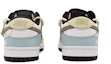 Shop 【客製球鞋】Nike Dunk Low 初次遇見 星球 布貼 簡約 解構 潑墨 低筒 滑板鞋 GS 黃藍