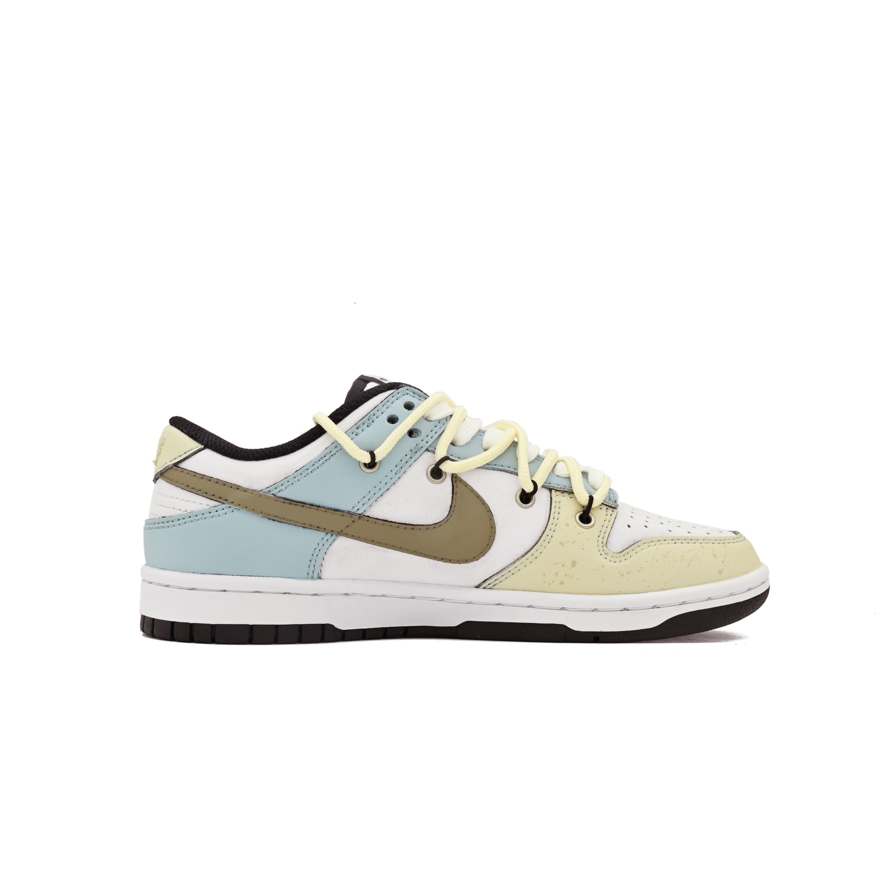 Order [Zapatillas Personalizadas] Nike Dunk Low 'Amarillo Azul Planet Patchwork' DD1391-100(Team63-初遇)