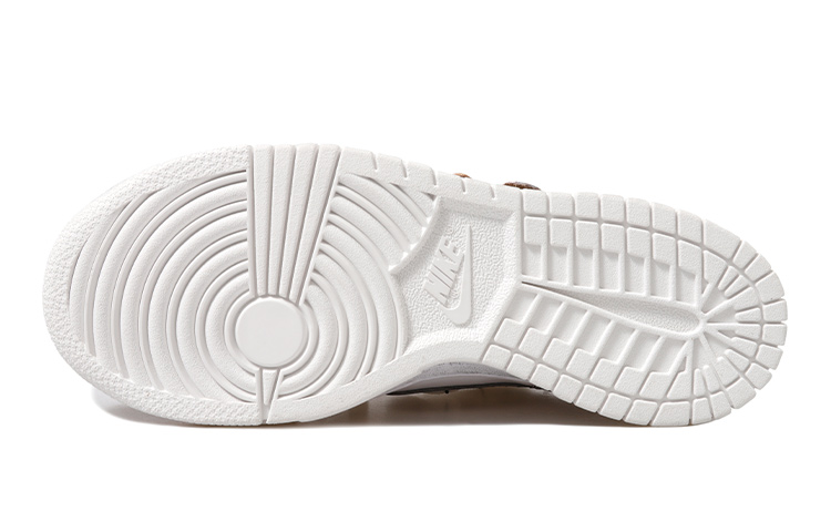 Details for 나이키 덩크 로우 '옐로우 브라운 화이트' (커스텀) DH9765-100(Team拾玖-布丁狗女S-BOX)