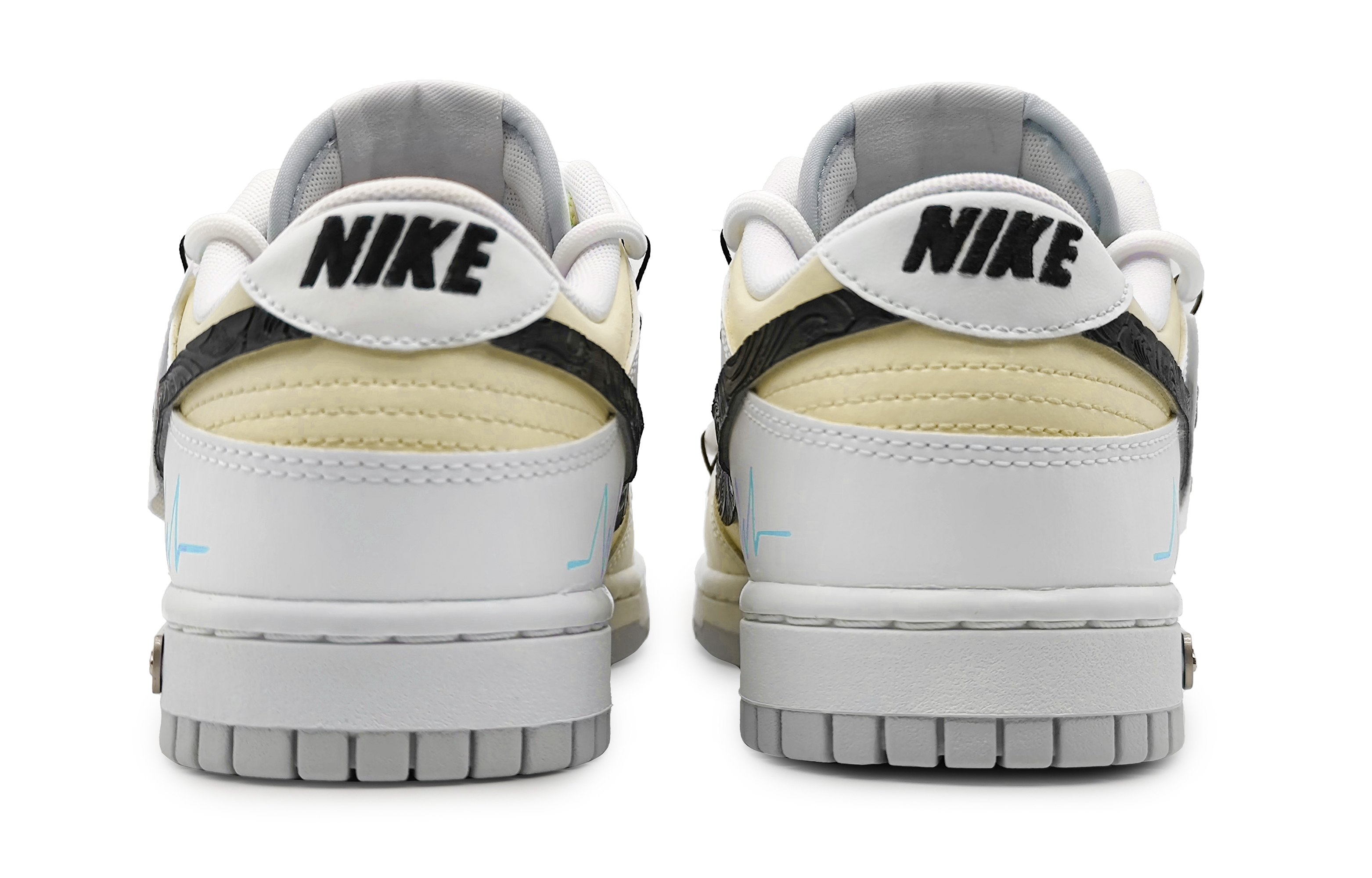 Purchase [Zapatos Personalizados] Nike Dunk Low 'Amarillo Gris' DH9765-102(Team16-女款指纹爱心黄)