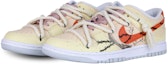 Shop 【客製球鞋】 Nike Dunk Low 雲枝繪卷 小眾百搭 保暖防滑耐磨 低筒 板鞋 男款 黃紅
