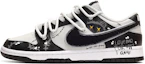 Buy Zapatillas Nike Dunk Low 'Costura Amarilla - Negro Blanco Gris' DQ7683-001(TeamE-男款布偶熊黑白灰BOX)