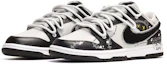 Lookbook Zapatillas Nike Dunk Low 'Costura Amarilla - Negro Blanco Gris' DQ7683-001(TeamE-男款布偶熊黑白灰BOX)