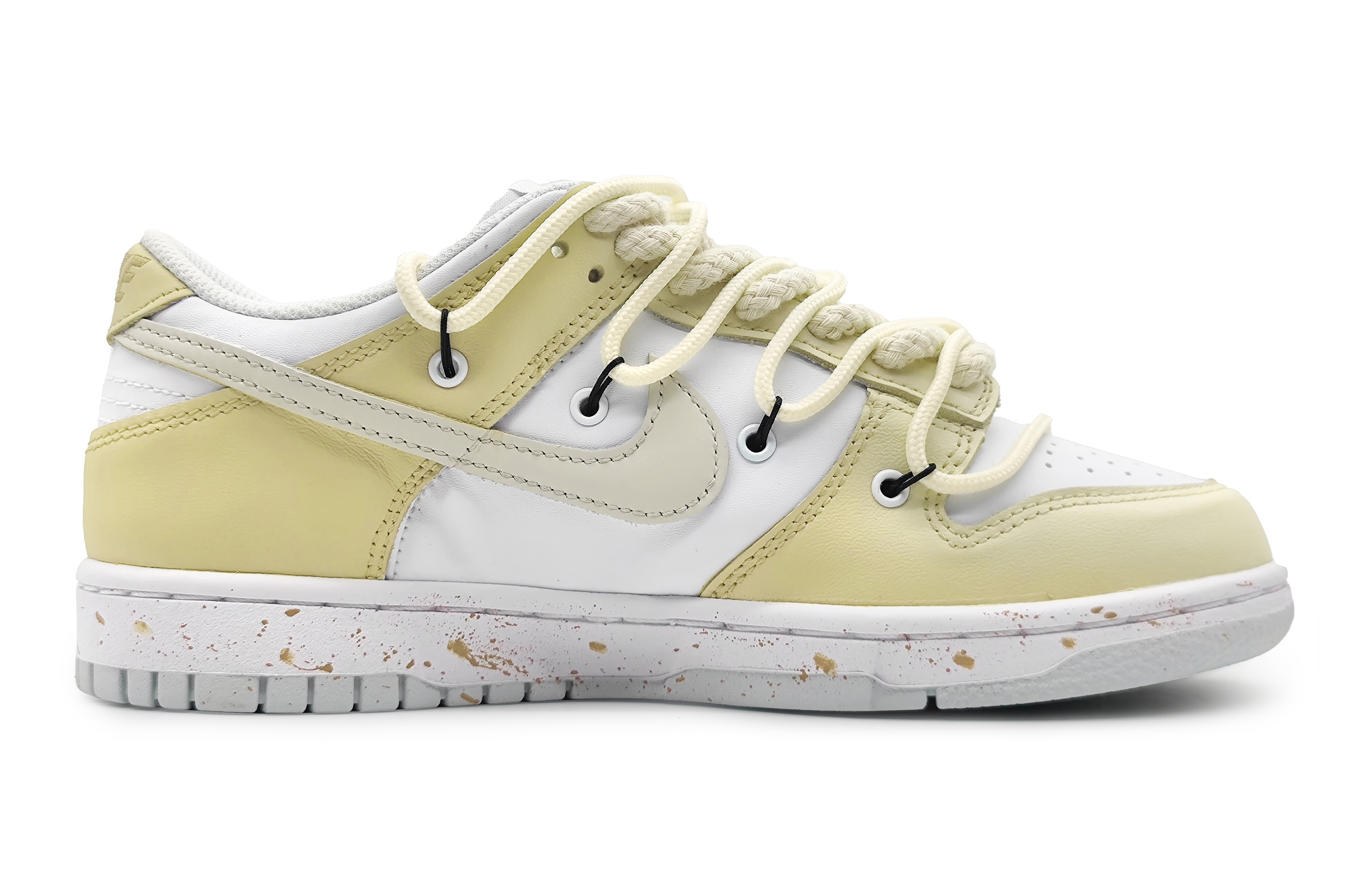 [Custom Shoes] Nike Dunk Low 'Yellow White' 圖 2