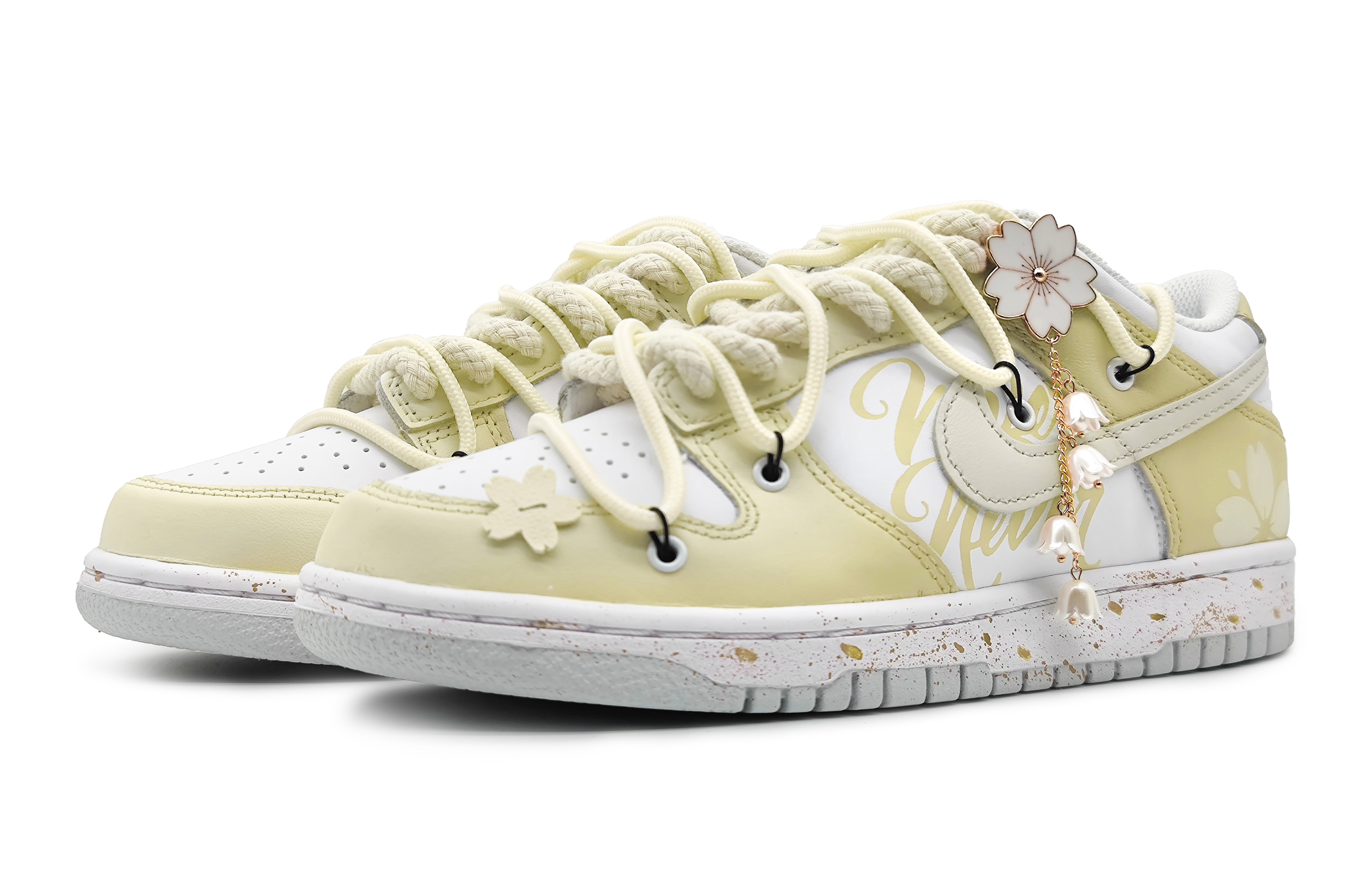 [Custom Shoes] Nike Dunk Low 'Yellow White' 圖 3
