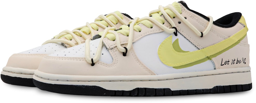 ナイキ ダンク ロー『イエロー ホワイト』オリジナルカスタムシューズ CW1590-100(Team53-女款可可布尼朗) Shop ナイキ ダンク ロー『イエロー ホワイト』オリジナルカスタムシューズ CW1590-100(Team53-女款可可布尼朗)