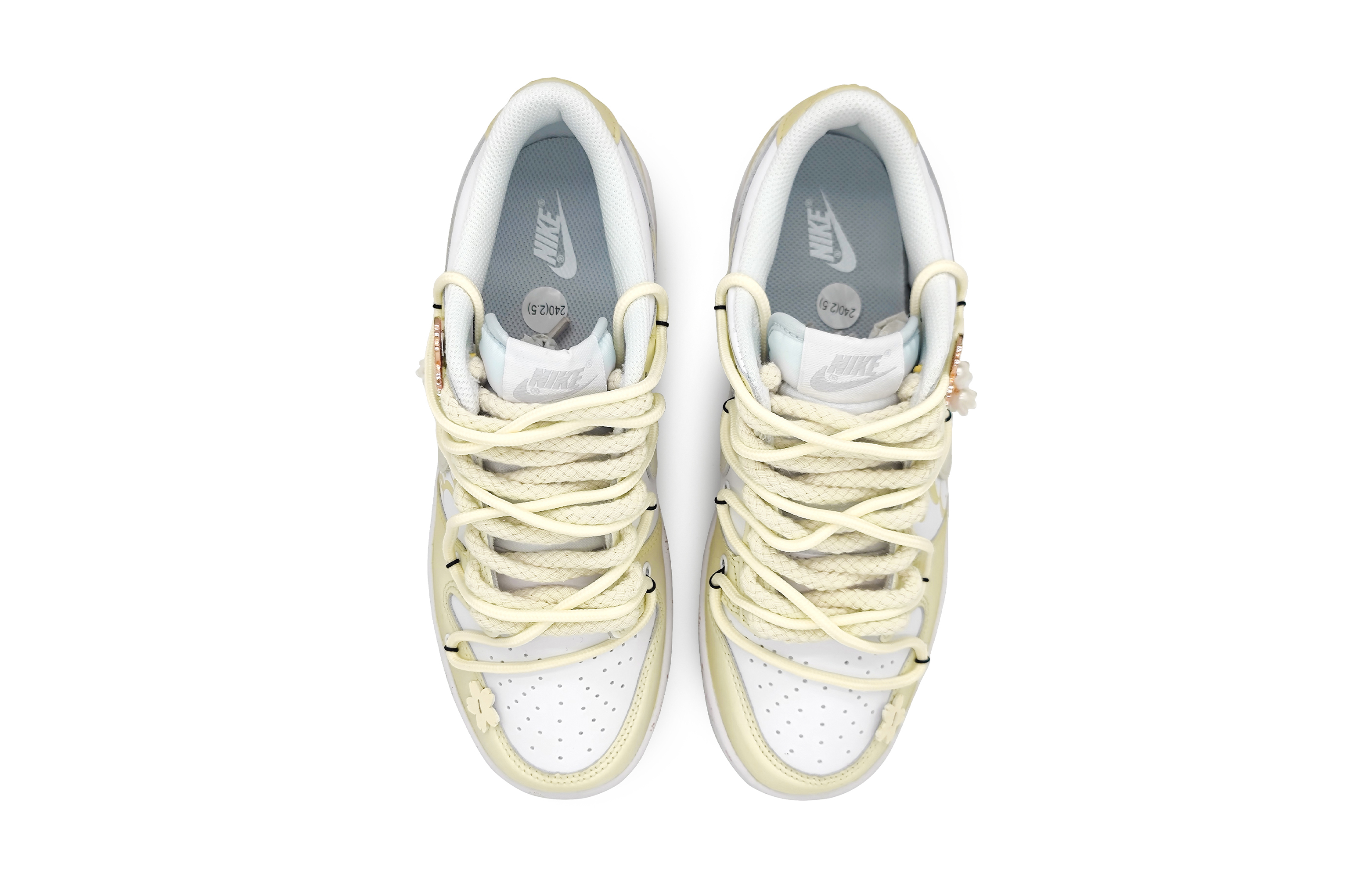 [Custom Shoes] Nike Dunk Low 'Yellow White' 圖 4