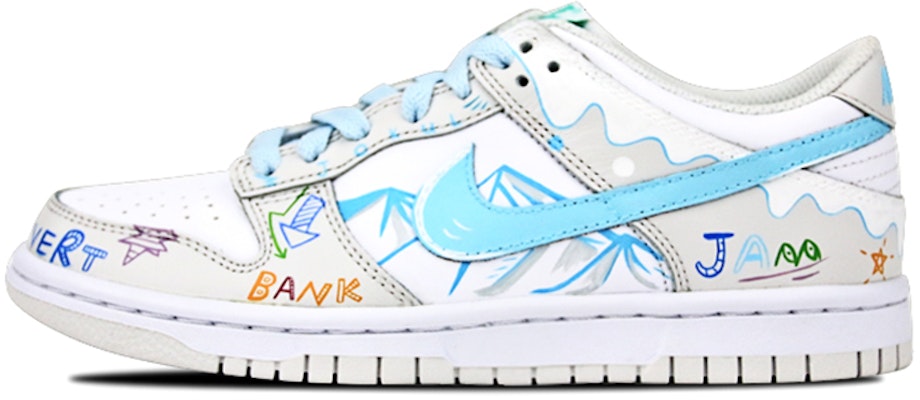 ナイキ ダンク ロー 陰陽山グラフィティ (Nike Dunk Low In'yō Yama Graffiti) CW1590-101(Team叁-女款喷绘雪山滑板涂鸦) Buy ナイキ ダンク ロー 陰陽山グラフィティ (Nike Dunk Low In'yō Yama Graffiti) CW1590-101(Team叁-女款喷绘雪山滑板涂鸦)