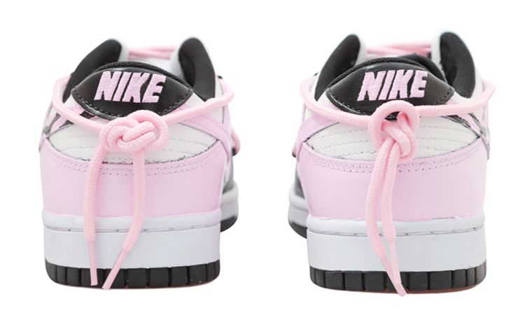 Shop [Zapatos Personalizados] Nike Dunk Low 'Estrella Cebra' CW1590-100(Team拾玖-黑粉斑马纹S-BOX)