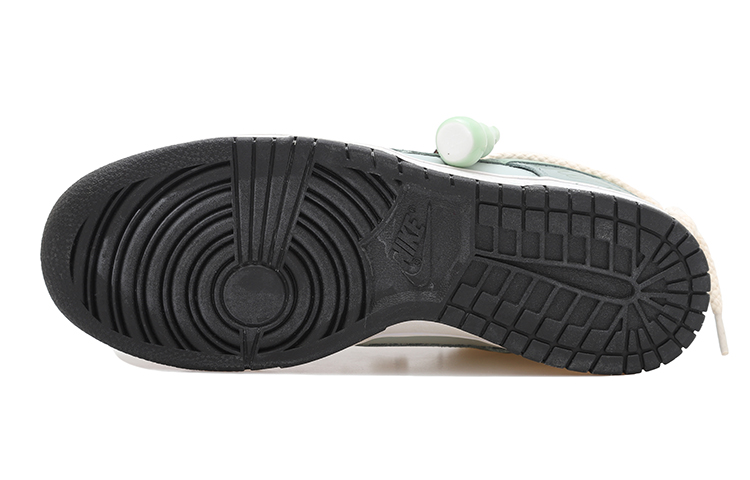Purchase 【訂製籃球鞋】 Nike Dunk Low 中華風 禪意 葫蘆 麻繩 解構風 潑墨 做舊 低筒 板鞋 男款 白綠