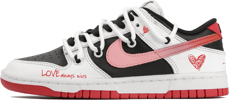 【カスタムシューズ】ナイキ ダンク ロー ブラック ピンク 'Sweet Cool Love' FD9762-061(Team4-男女款黑白之间) Buy 【カスタムシューズ】ナイキ ダンク ロー ブラック ピンク 'Sweet Cool Love' FD9762-061(Team4-男女款黑白之间)