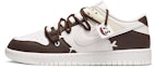 Buy Nike Dunk Low Marrón Blanco "Deconstruido" DH9765-100(TeamE-女款鬼脸白棕)