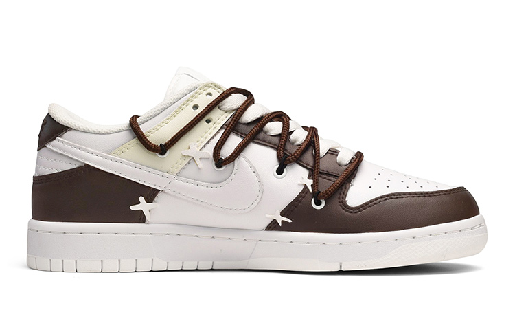 Order Nike Dunk Low Marrón Blanco "Deconstruido" DH9765-100(TeamE-女款鬼脸白棕)