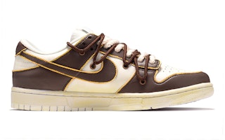 【定製球鞋】 Nike Dunk Low 元宇宙 布貼 低幫 板鞋 GS 棕白 Order 【定製球鞋】 Nike Dunk Low 元宇宙 布貼 低幫 板鞋 GS 棕白