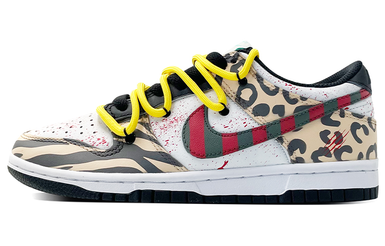 [Custom Shoes] Nike Dunk Low Custom 'Leopard Blood'