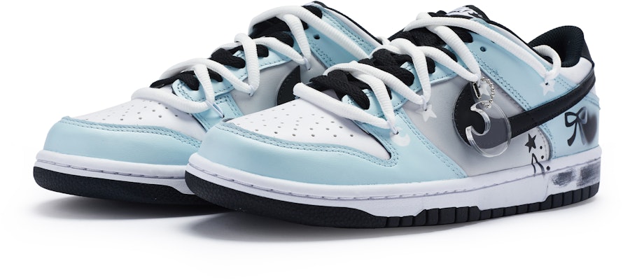 Zapatillas Nike Dunk Low Custom 'Luna de Amor Azul Claro y Blanco' CW1590-100(Team80-女款爱月撤灯S-BOX) Lookbook Zapatillas Nike Dunk Low Custom 'Luna de Amor Azul Claro y Blanco' CW1590-100(Team80-女款爱月撤灯S-BOX)