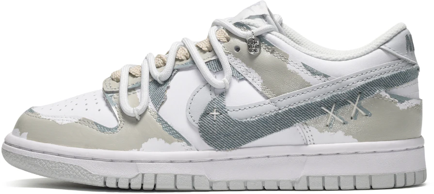 Nike Dunk LowカスタムID「溶ける鋸刃青白灰」 DV0831-101-471181 Buy Nike Dunk LowカスタムID「溶ける鋸刃青白灰」 DV0831-101-471181