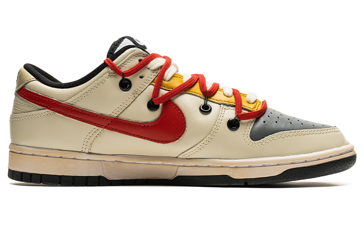 Order Nike Dunk Low Gundam personalizadas rojo, blanco y azul DD1391-100(TeamB-战损高达)