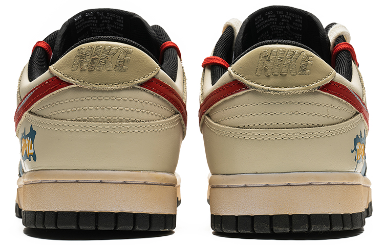 Shop Nike Dunk Low Gundam personalizadas rojo, blanco y azul DD1391-100(TeamB-战损高达)