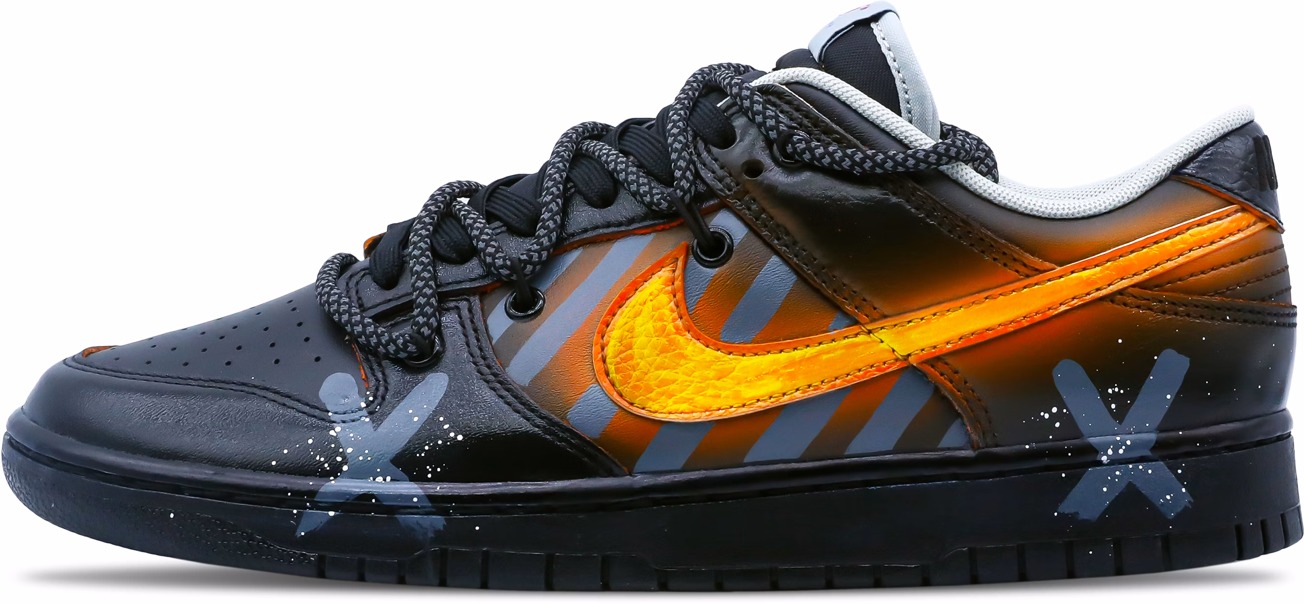 custom-shoes-nike-dunk-low-emb-combat-laser-orange-black