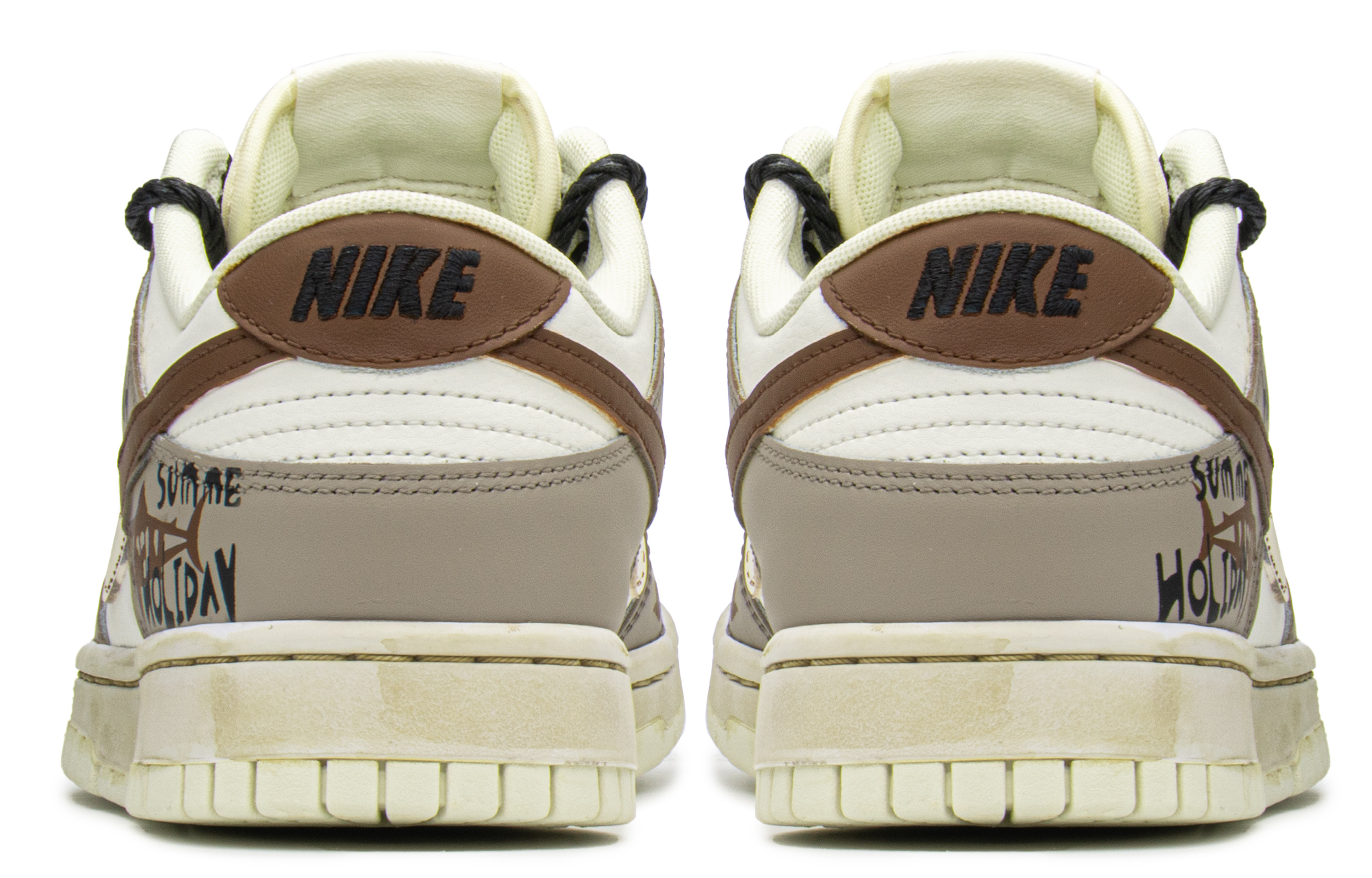 Purchase カスタム ダンク ロー カーキ白 "シャークホリデー" DJ6188-100(TeamA-DK快乐假期男S-BOX)