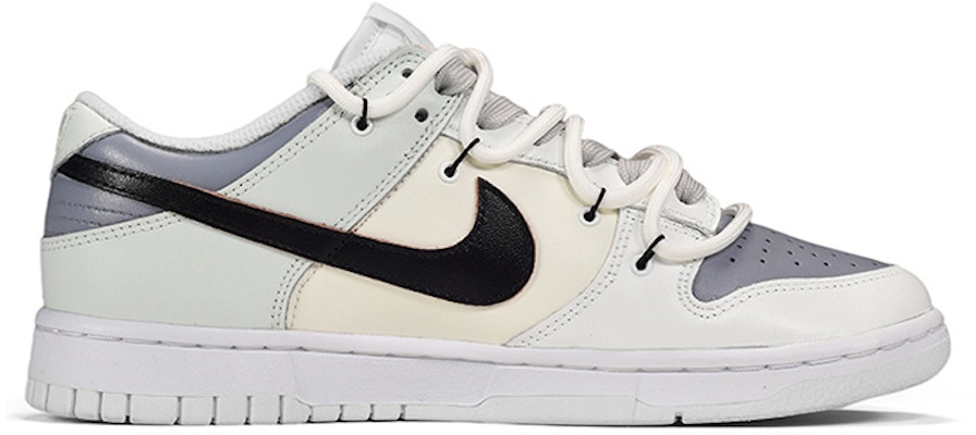 나이키 덩크 로우 '회백 스마일' (커스텀) DH9765-100(TeamE-女款帆布贴灰白) Order 나이키 덩크 로우 '회백 스마일' (커스텀) DH9765-100(TeamE-女款帆布贴灰白)