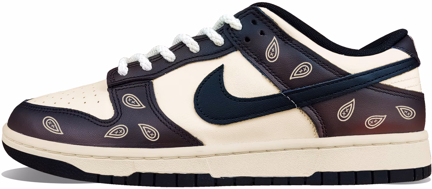 custom-shoes-nike-dunk-low-low-top-panda-mocha-cashew-wine-gradient-deconstructed-retro