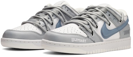 나이키 덩크 로우 '전설의 가시'(회/파) DH9765-100(TeamE-女款游戏荆棘灰蓝) Lookbook 나이키 덩크 로우 '전설의 가시'(회/파) DH9765-100(TeamE-女款游戏荆棘灰蓝)