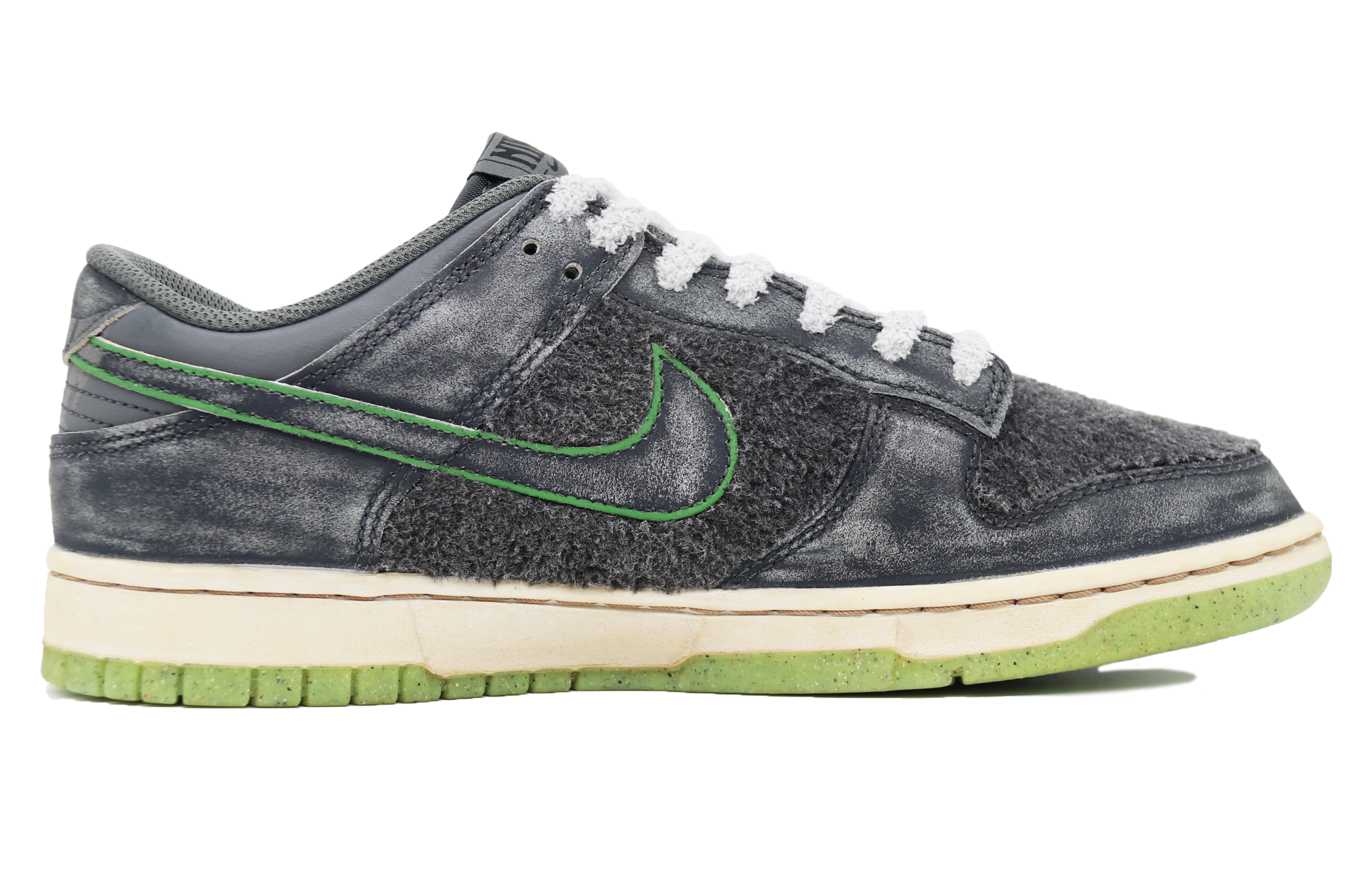 Order [Kasut Custom] Nike Dunk Low Premium 'Halloween Lightning Clown' DQ7681-001(Team31-闪电小丑男款)