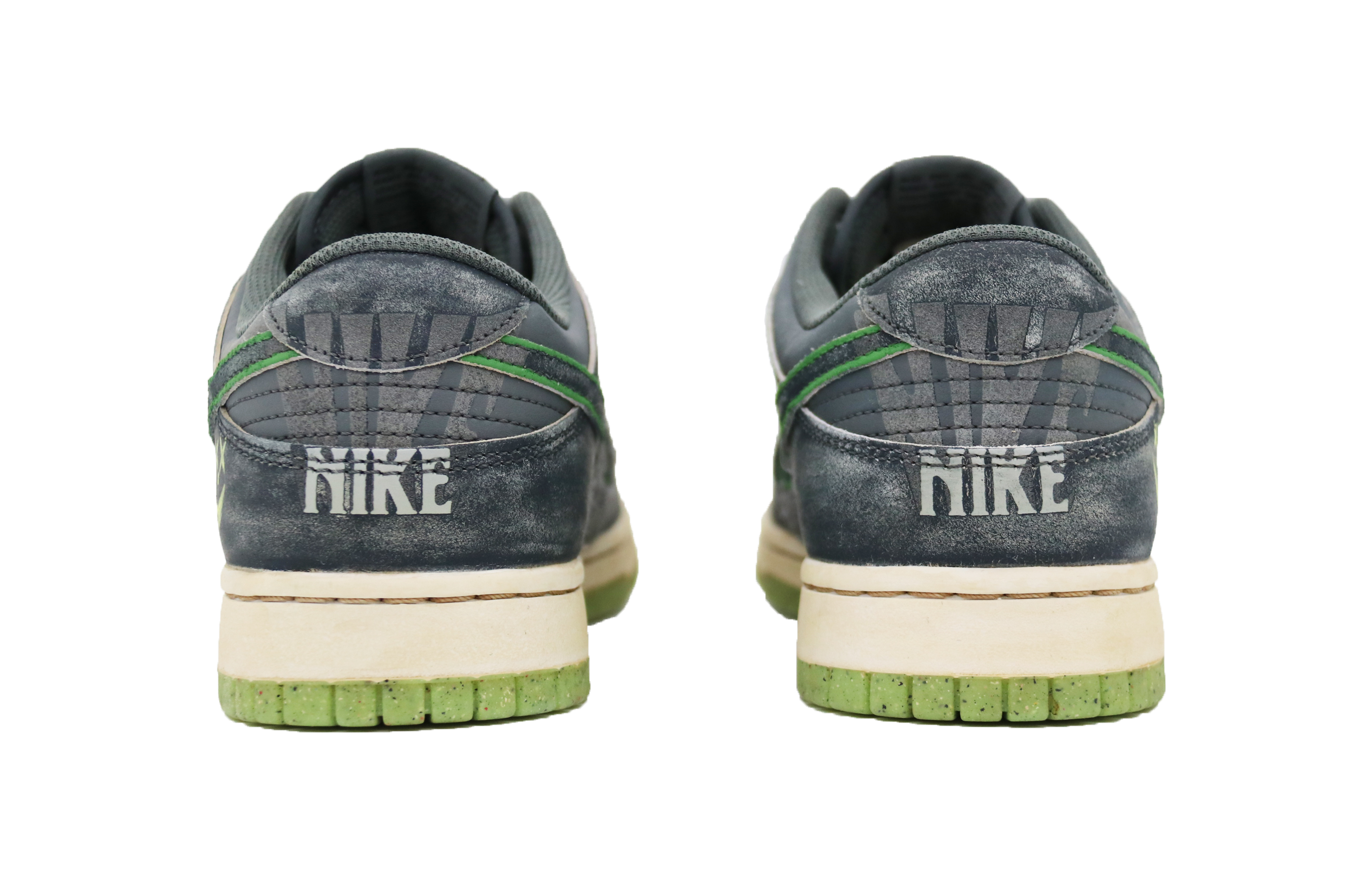 Shop [Kasut Custom] Nike Dunk Low Premium 'Halloween Lightning Clown' DQ7681-001(Team31-闪电小丑男款)