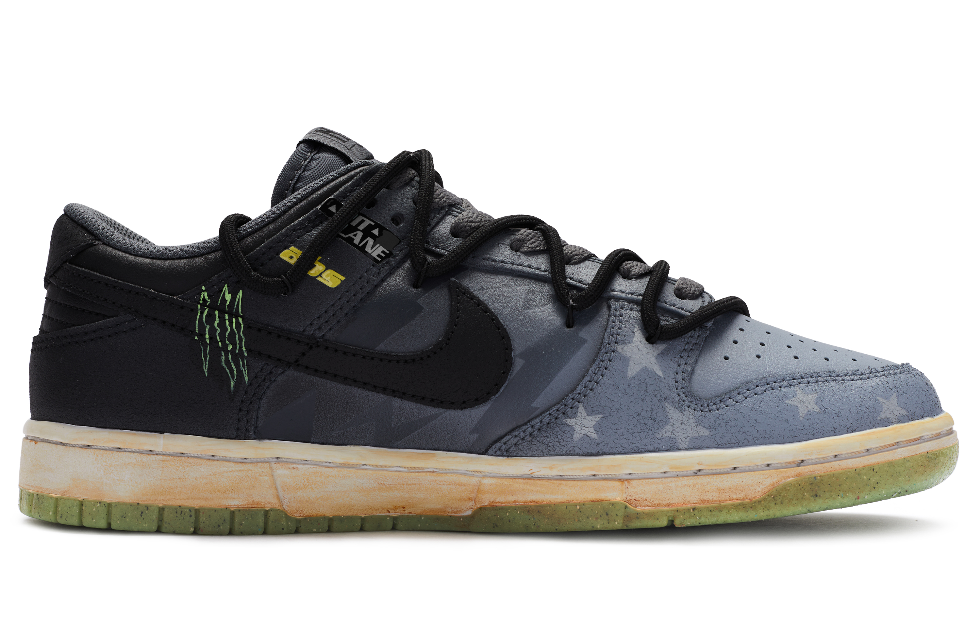 Order [定制鞋] 耐克Dunk Low Premium '胜利之爪' DQ7681-001(TeamR-男款抓痕)