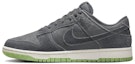 Purchase 【定製球鞋】Nike Dunk Low PRM 美式復古 潑墨綠 做舊 手繪噴繪 低筒 板鞋 男款 灰綠