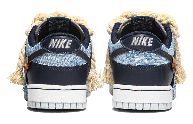 Purchase [Sneakers Kustom] Nike Dunk Low PRM 'Denim Biru Hitam Paisley' DM0108-400(Team24-男款牛仔腰果花)