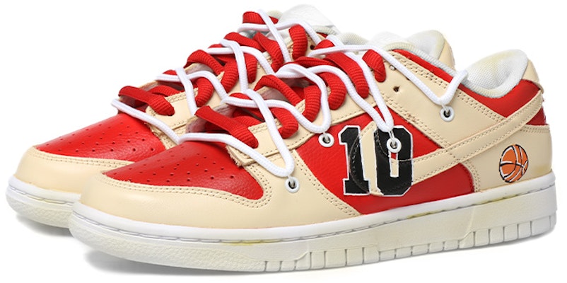 나이키 덩크 로우 레드 옐로우 '슬램덩크 빈티지' DH9765-100(Team拾玖-女款做旧篮球S-BOX) Lookbook 나이키 덩크 로우 레드 옐로우 '슬램덩크 빈티지' DH9765-100(Team拾玖-女款做旧篮球S-BOX)