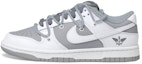 Buy 【定制鞋】耐克Dunk低帮复古“天使解构白灰” DJ6188-003(Team拾玖-白灰天使男S-BOX)