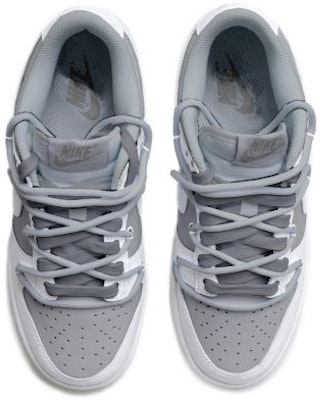 【定制鞋】耐克Dunk低帮复古“天使解构白灰” DJ6188-003(Team拾玖-白灰天使男S-BOX) Shop 【定制鞋】耐克Dunk低帮复古“天使解构白灰” DJ6188-003(Team拾玖-白灰天使男S-BOX)