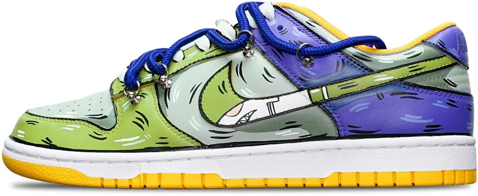 【客製球鞋】 Nike Dunk Low Retro 二次元拼色 鯊魚鉤 解構雙鞋帶 限量鞋盒 低筒 輪滑鞋 男款 綠灰藍 Buy 【客製球鞋】 Nike Dunk Low Retro 二次元拼色 鯊魚鉤 解構雙鞋帶 限量鞋盒 低筒 輪滑鞋 男款 綠灰藍