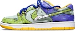 Buy 【客製球鞋】 Nike Dunk Low Retro 二次元拼色 鯊魚鉤 解構雙鞋帶 限量鞋盒 低筒 輪滑鞋 男款 綠灰藍