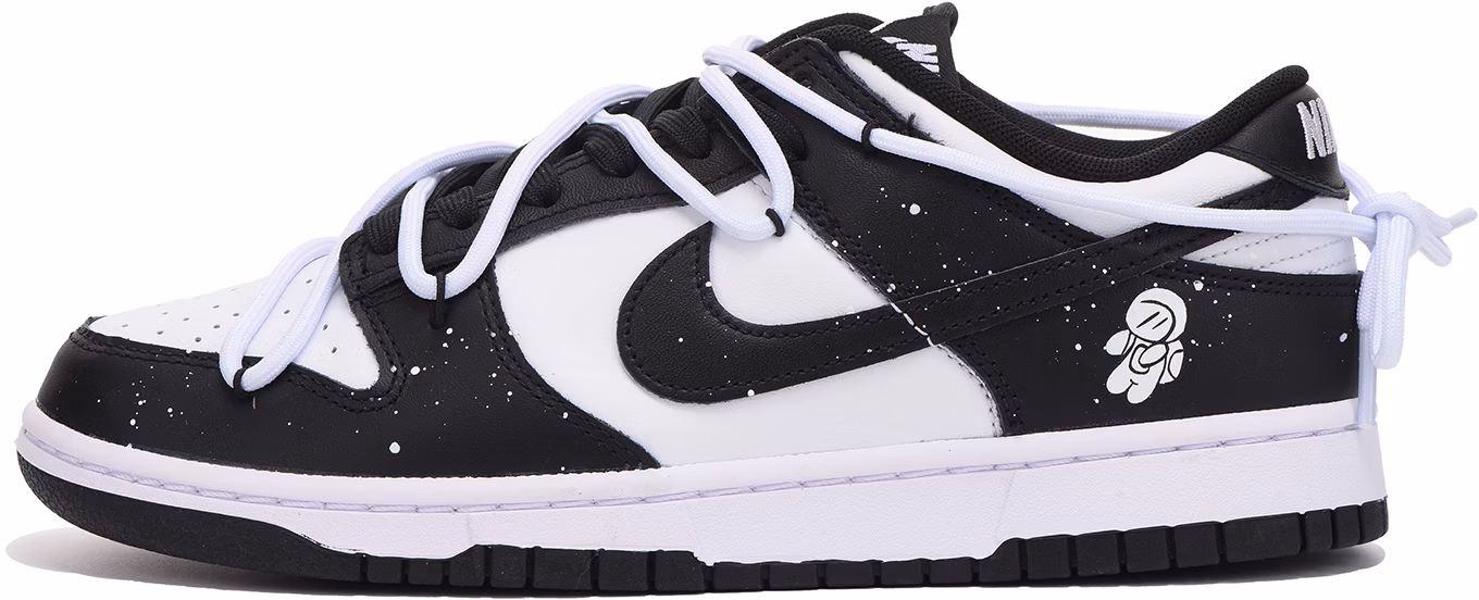 custom-shoes-nike-dunk-low-retro-astronaut-deconstructed-black-white