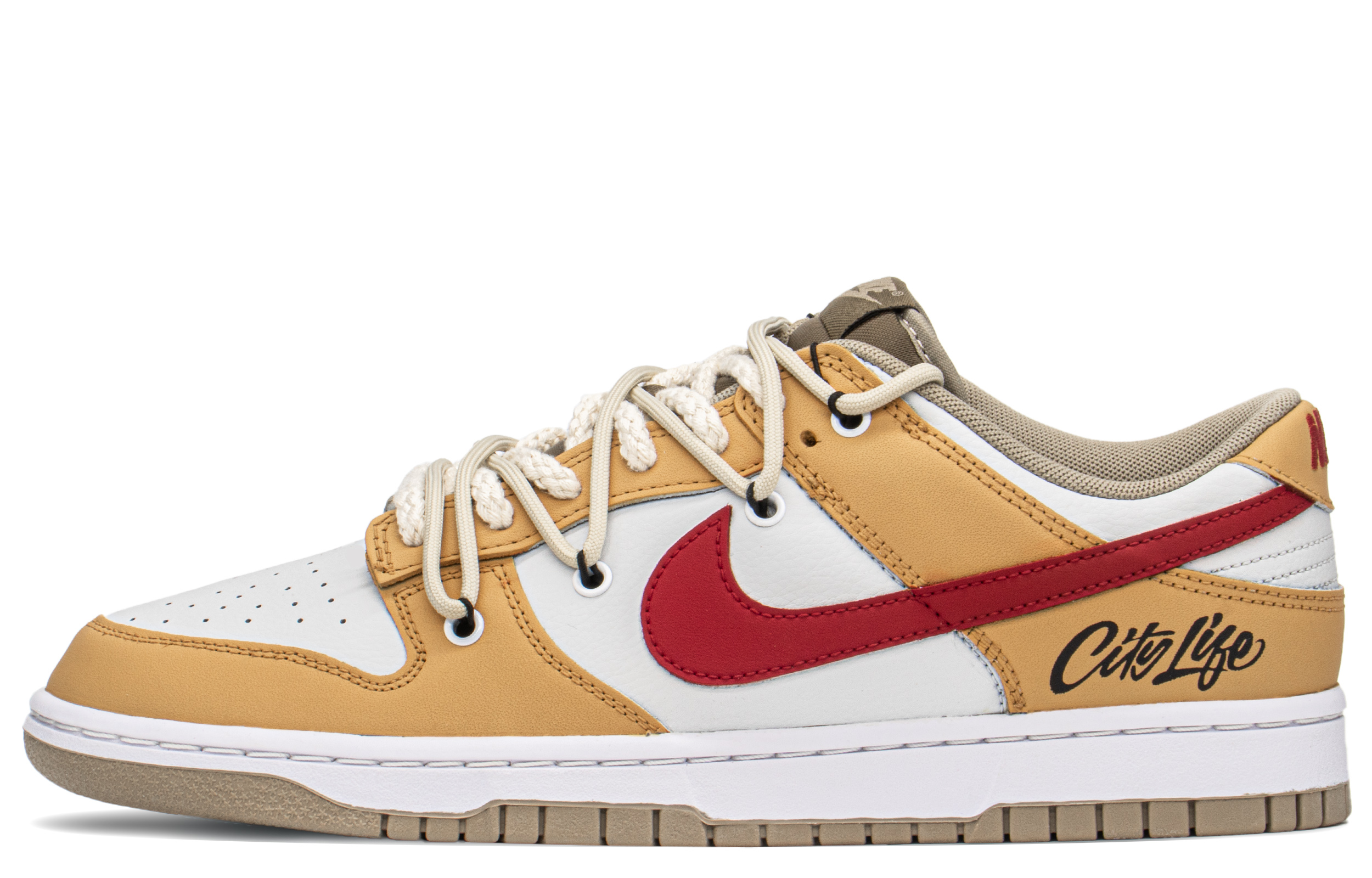 Buy [Nike Khusus] Dunk Low Retro 'Astronaut Kuning Putih Merah' DJ6188-200(TeamA-DK宇航员S-BOX)
