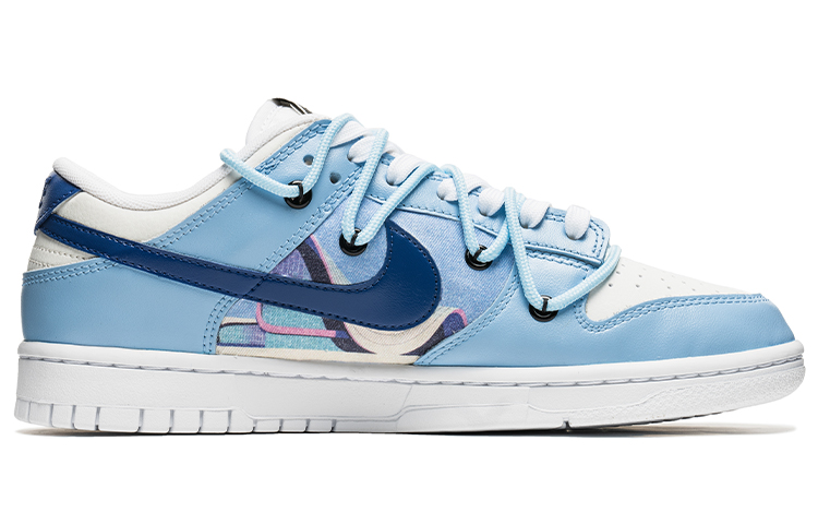 Order 【定制鞋款】耐克Dunk Low复古‘阿塞拜疆城市系列淡蓝色’ DJ6188-101(TeamB-男款阿赛浅蓝)