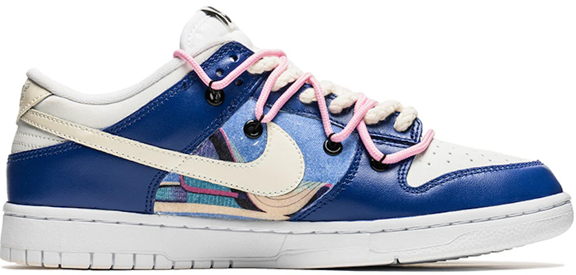 【定制球鞋】 Nike Dunk Low Retro 野鶴製造 城市系列 阿塞拜疆 解構雙鞋帶 特殊禮盒版 低幫 板鞋 男款 深藍 Order 【定制球鞋】 Nike Dunk Low Retro 野鶴製造 城市系列 阿塞拜疆 解構雙鞋帶 特殊禮盒版 低幫 板鞋 男款 深藍