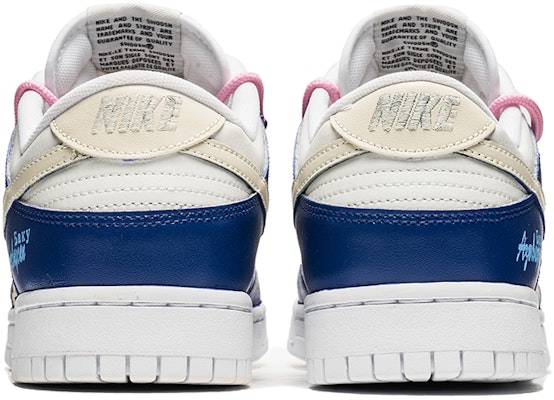 【定制球鞋】 Nike Dunk Low Retro 野鶴製造 城市系列 阿塞拜疆 解構雙鞋帶 特殊禮盒版 低幫 板鞋 男款 深藍 Shop 【定制球鞋】 Nike Dunk Low Retro 野鶴製造 城市系列 阿塞拜疆 解構雙鞋帶 特殊禮盒版 低幫 板鞋 男款 深藍