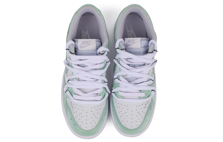 Shop [Zapatillas Personalizadas] Nike Dunk Low Retro 'Bamboo Festival Verde Gris' DJ6188-001(TeamR-男款竹绿灰)