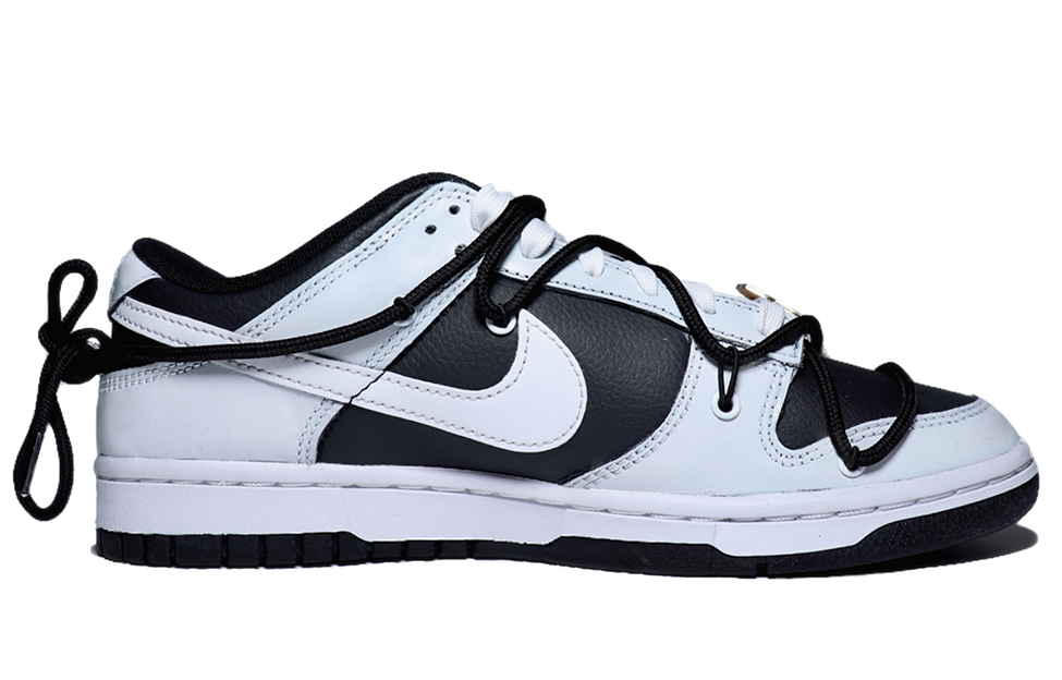 Order [Zapatos Personalizados] Nike Dunk Low Retro 'Tinta de Bambú' DJ6188-002(team25-竹林熊猫)