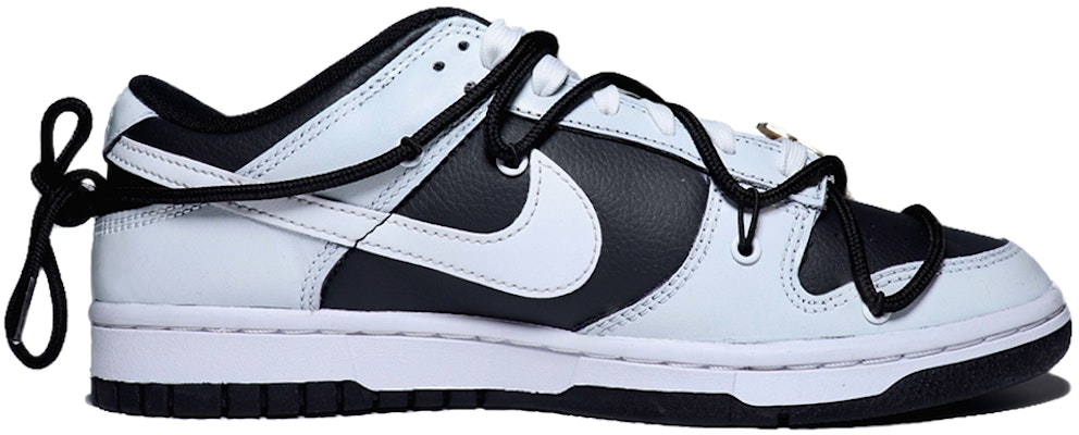 【定制球鞋】 Nike Dunk Low Retro 竹林水墨 中國風 星溯未來 熊貓山水 兔年限定 低幫 板鞋 男款 黑白 Order 【定制球鞋】 Nike Dunk Low Retro 竹林水墨 中國風 星溯未來 熊貓山水 兔年限定 低幫 板鞋 男款 黑白