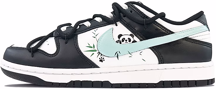 custom-shoes-nike-dunk-low-retro-bamboo-panda