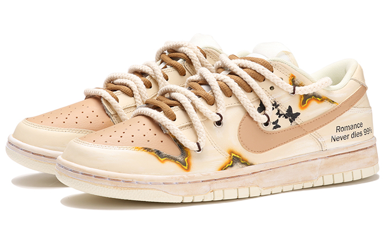 Lookbook [Sneakers Custom] Nike Dunk Low Retro 'Beige Brown' DJ6188-100(TeamThree-男款灼烧米棕)