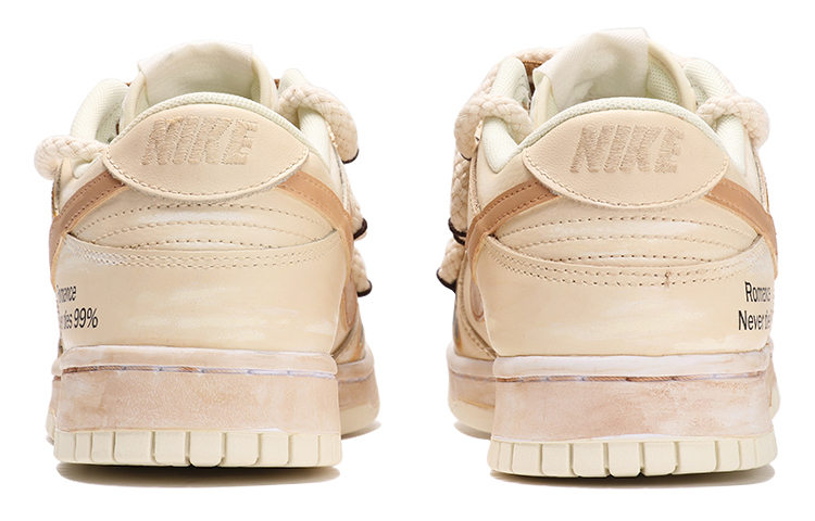 Shop [Sneakers Custom] Nike Dunk Low Retro 'Beige Brown' DJ6188-100(TeamThree-男款灼烧米棕)
