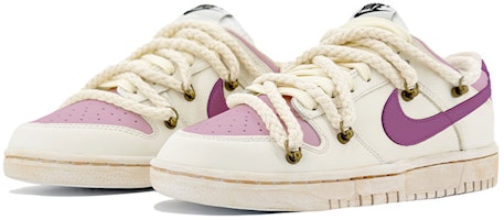나이키 덩크 로우 레트로 '베이지 퍼플' (커스텀) DJ6188-101(TeamK-波波葡萄QD) Lookbook 나이키 덩크 로우 레트로 '베이지 퍼플' (커스텀) DJ6188-101(TeamK-波波葡萄QD)